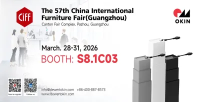 DewertOkin Technology Group Akan Dipamerkan di Pameran Furnitur Internasional China ke-57