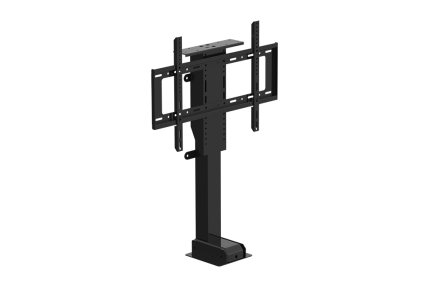 Dudukan TV Tersembunyi Motor Tunggal